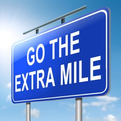 extra mile